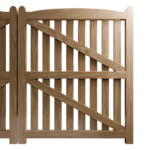 Vysoká příjezdová brána Trosky