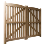 Vysoká příjezdová brána Trosky